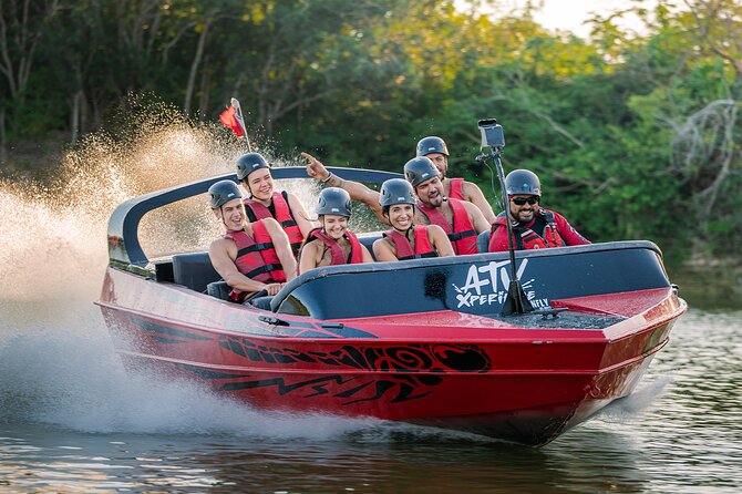Xcaret ATV Xperience in Cancun with Lunch - Jetboat upgrade: when paying extra makes sense