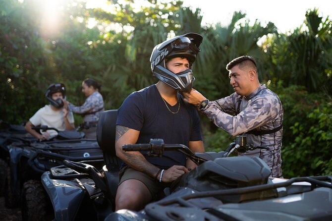 Xcaret ATV Xperience in Cancun with Lunch - The course experience: modern ATV driving, solo or partner