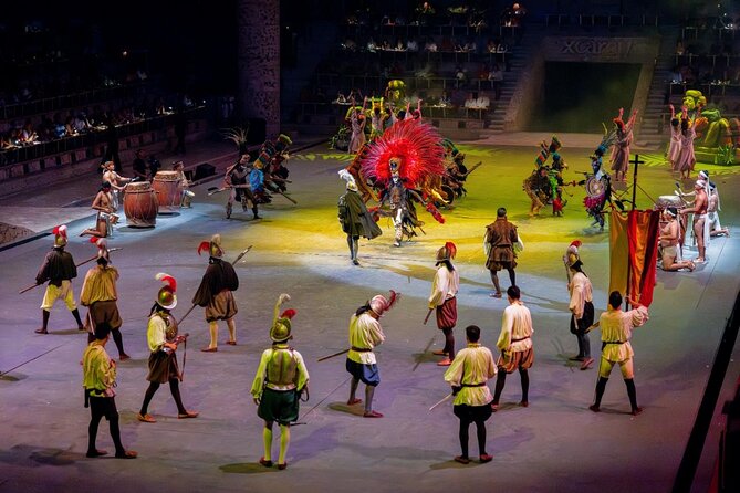 Xcaret Park Tickets Roundtrip Included from Cancun - The Big Moment: Xcaret México Espectacular With 300+ Performers