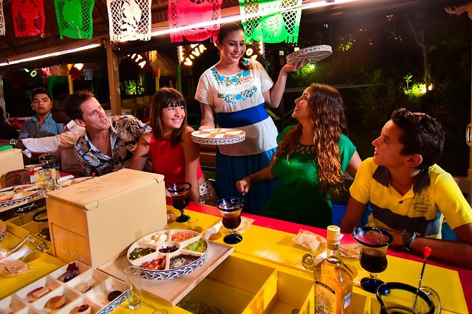 Xoximilco: Boat Fiesta Tour, Tasting, Tequila Bar and Transport - Food and drinks: what’s included, and what to expect if it’s not perfect