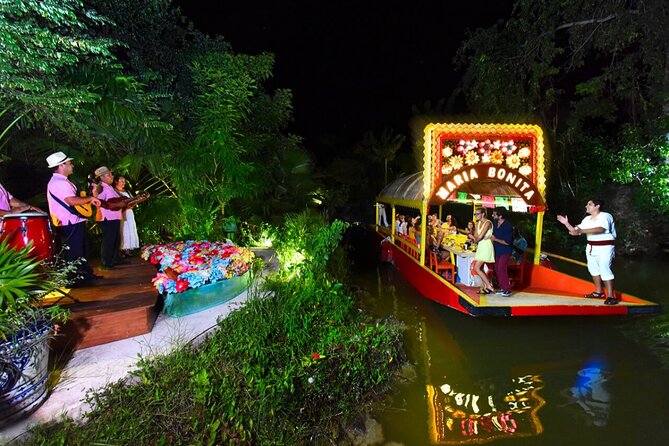 Xoximilco Tour Night Cruise from Cancun & Riviera Maya - Timing breakdown: how 3 hours on the water fits in