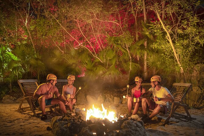 Xplor Fuego with Buffet Style Dinner and transportation - What to wear and pack for a wet, torch-lit park