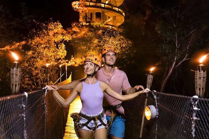 Xplor Fuego with Buffet Style Dinner and transportation - Amphibious vehicle adventure: the jungle run at torch speed