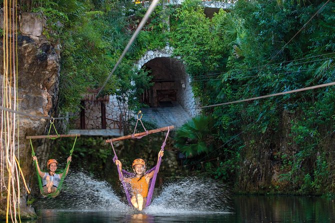 Xplor Park Day Trip with Lunch and Transportation - Rafting through underground caves, then cooling off in cave water