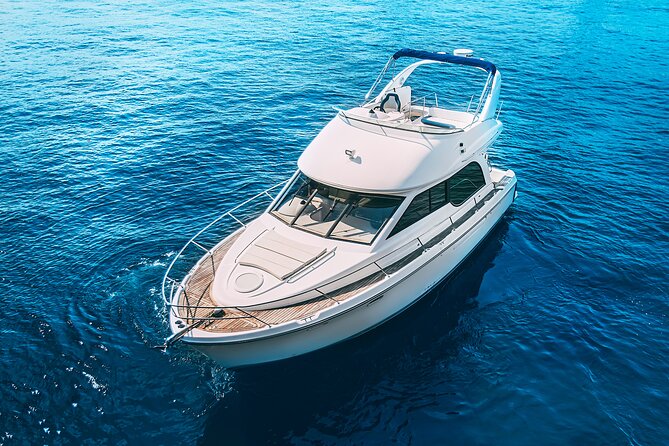 Yacht Meridian 40FT Best Private Rental in Cancun - Weather and sea conditions: snorkeling dreams depend on the ocean