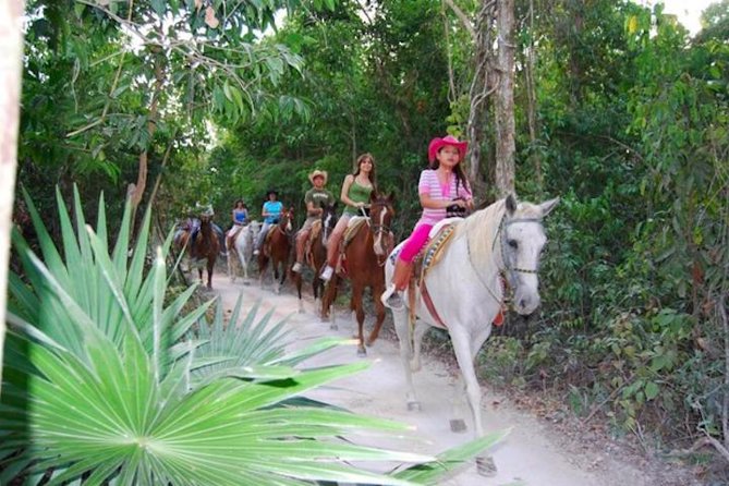 Ziplining and Horseback Riding Experience from Cancun and Playa del Carmen - Group size and how the day actually flows
